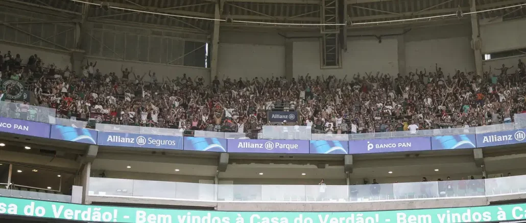 Torcida do Palmeiras está preocupada com a torcida do Fluminense