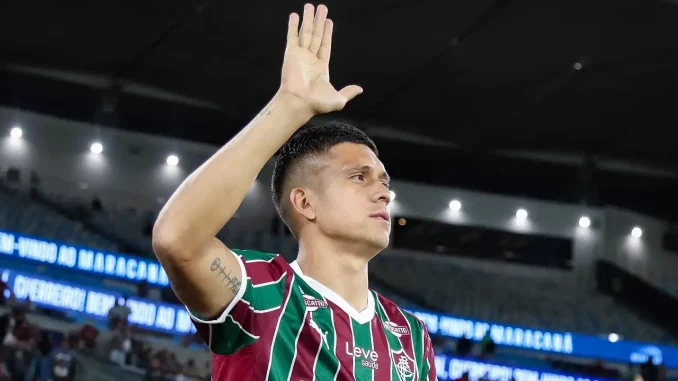 Julián Millán evitou o que seria o primeiro gol do Platense contra o Fluminense