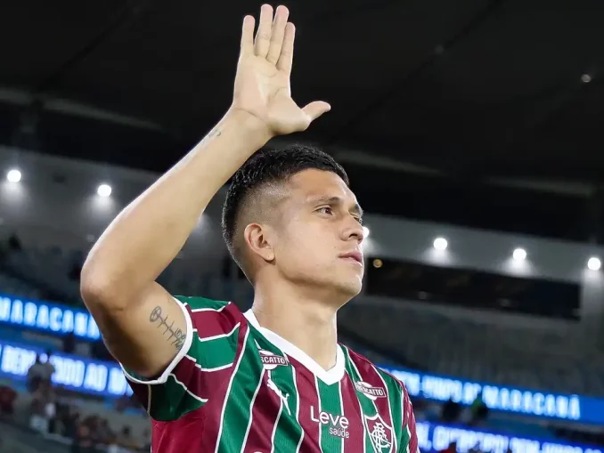 Julián Millán evitou o que seria o primeiro gol do Platense contra o Fluminense