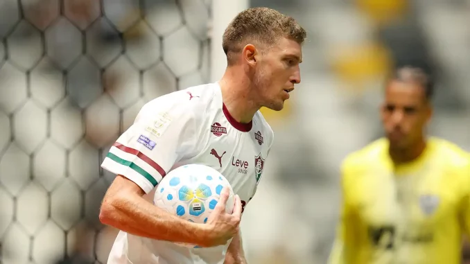 Rodrigo Castillo fez o gol de honra do Fluminense contra o Atlético-MG