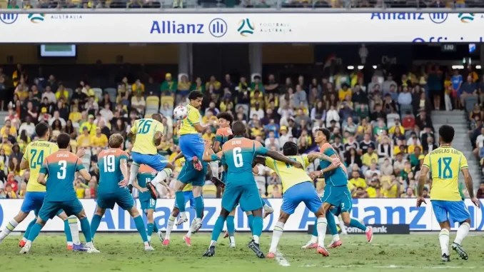 Seleção Brasileira apenas empatou com a Austrália