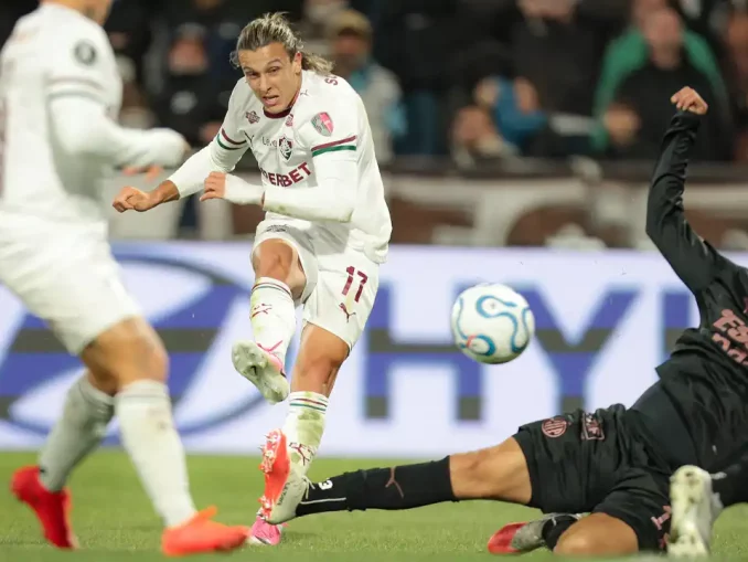Canobbio fez o gol da classificação do Fluminense