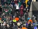 Torcida do Fluminense fez o "créu" para provocar os torcedores do Platense