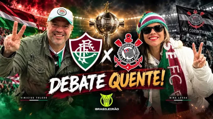 Vinicius Toledo e Nina Lessa estão no ar a partir das 11h debatendo tudo sobre o Fluminense. Vem pra live!