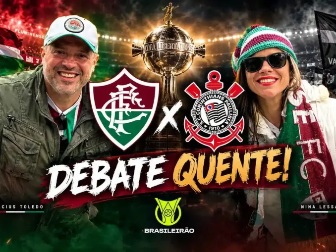 Vinicius Toledo e Nina Lessa estão no ar a partir das 11h debatendo tudo sobre o Fluminense. Vem pra live!