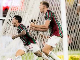 Lucho Acosta decretou a vitória do Fluminense sobre o Internacional