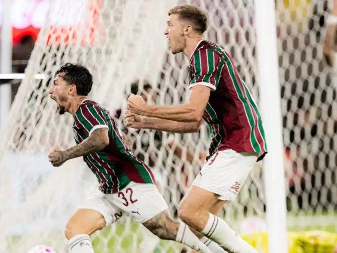 Lucho Acosta decretou a vitória do Fluminense sobre o Internacional