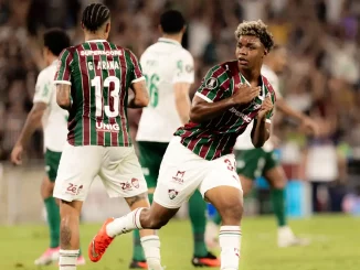 Wesley Natã mantém o Fluminense vivo n o confronto com o Palmeiras
