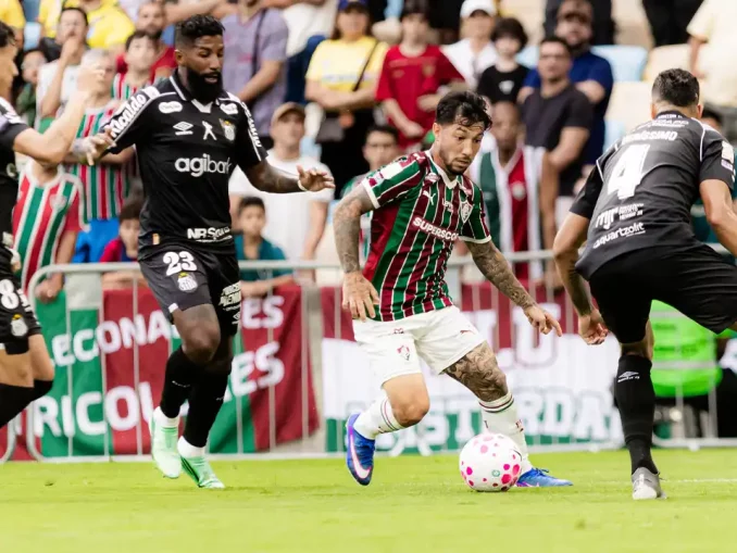 Fluminense foi derrotado de virada pelo Santos no Maracanã
