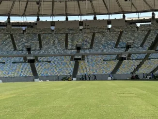 Colocação do novo gramado do Maracanã está perto de ser concluída